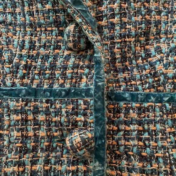 Liz Claiborne Tweed Blazer Womens 8 - Picture 4 of 8